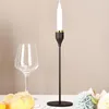 Kerzenhalter Licht Luxus Stil Hoher Halter Candlelight Dinner Hohe Dekoration Tisch N4j7