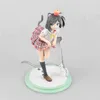 Anime Sexy Girls Figures Hentai Prince et The Stony Cat PVC Action Jouet Tsukiko Tsutsukakushi Figurines Adulte Modèle Poupée Cadeaux H1105