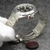 Bekijk herenverkoop Business-type 44 mm waterdichte stalen horlogeband met mechanisch uurwerk 297W