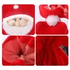 2Pcslot 3750CM Christmas Bag Plush Santa Claus Solid Stockings Gift Holders Gift candy birthday Bag Dec wholesale FG427 201006