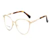 Роскошные алмазные очки из нержавеющей стали Стечки для женщин Прогрессивные мульти-фокусные очки Очки См. Далеко старинные чтения очков