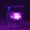 Aoto colors Mini Romantic Luminous Cube LED Artificial Ice Cube Flash LED Light Wedding Christmas Decoration Party FAST SHIP