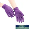 1 Paar modische Damen-Handgelenk-Handschuhe, sexy, schwarz, weiß, rot, kurze Satin-Stretch-Handschuhe für Damen und Mädchen, Handhandschuhe, Fabrikpreis, Expertendesign, Qualität, neuester Stil