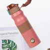 500/680ML Double Stainless Steel Insulated Bottle Water Thermos Sport Thermal Cup Coffee Tea Milk Travel Drink Mug Cycling Flask 211013