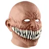 Halloween assustador caça palhaço cosplay festa traje huanted casa decoração masquerade adulto máscara de látex adulto
