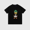 Men's T-Shirts 2022SS designer t shirt wholesale top embroidery craft ducks joint design mens shirts 100%cotton womens tshirt Asian size S-XXL