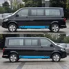 2 STKS BUS CALIFORNIA T6 30 EDITION Auto Deur Skirt Stripe Sticker Per Volkswagen VW Multivan Transporter T4 T5 T6 Accessori