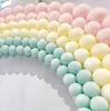 5 tums makaron godis pastellballonger latex runda helium ballong båge dekoration fest Baloons grossist