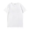 Luxurys Designers Mężczyźni Sukienka Fashions 100% Bawełna Krótki Rękawem T Shirt Loose Trend Chłopcy Pół Sleever Simple Letters Mens Womens Koszule # 30