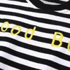 Mudkingdom Boys Sweatshirts Letter Embroidery Stripe Long Sleeve Casual Tops for Kids Clothes Toddler Children Clothing 2-6Y 210615