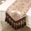 Proud Rose European style Table Runner Tassel Flag Fashion Household Decoration Luxurious Bed 210628