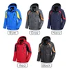 Män Vinter Utomhus Jet Ski Premium Snö Varm Parkas Jacka Coat Men Outwear Casual Hooded Vattentät Tjock Fleece Parka Män 210819