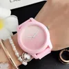 Najlepsze zegarki marki dla kobiet unisex z krokodylem zwierząt w stylu zwierząt silikonowy pasek kwarcowy Watch LA11240T