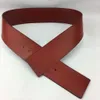 7V Fashion Women Belt Womens Genuine Leather Black Red Color Big Buckle Designer Cowhide Belts for Mens Waistband 7cm 451