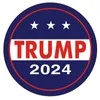 Trump 2024 Sticker ABD Başkanlık Seçimleri Trump Yuvarlak Araba Çıkartmaları