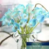 Dekorativa Blommor Kransar Konstgjorda Calla Lily Flower Table Party Prom Decor Real Touch 10 st Hem Event1 Fabrikspris Expert Design Kvalitet Senaste stil