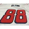 aangepaste ZELDZAME mannen 88 TERRY GLENN Game Worn RETRO Jersey 1999 met Team Man College Jersey maat S5XL of aangepaste naam of nummer j7911833