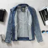 Spring Autumn Men's Jacket, Fashion Slim Long Sleeve Denim Jacket, högkvalitativ tunga tvättade smala motorcykeljackor SH190826