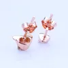 Boucles d'oreilles originales en argent Sterling 925 boucles d'oreilles princesse Lion Rose coeur pour femmes cadeau de mariage bijoux de mode
