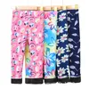 15 kleuren Meisjes Floral Ranibow Fleece Leggings strakke lente en herfst dragen kinderen melk zijden broek middelste kinderen warme broek legging M4046