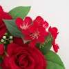 Couronnes de fleurs décoratives couronne de roses artificielles printemps été pour porte d'entrée ferme fenêtre mur fête de mariage décor à la maison 302a