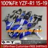 FATINAS DE INJEÇÃO PARA YAMAHA YZF R 1 1000CC YZF-R1 2015-2019 104NO.103 YZF R1 1000 CC YZF-1000 YZFR1 15 16 17 18 19 YZF1000 2015 2015 2017 2018 2019 OEM Body Kit Green Green