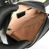 Designer da donna Borsa da donna alla moda Borsa da cintura Borsa da donna in vera pelle Vita Cros Marsupio Borse con chiusura a zip