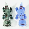 piattaforme petrolifere di dinosauro bong narghilè 2 colori nei tubi dell'acqua disponibili per ragazze dab rig