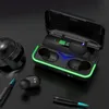 E10 Kablosuz Kulaklık TWS Oyun Kulaklık Bluetooth HiFi Stereo Bas Ses Müzik Kulakiçi Mikrofon ile Güç Bankası Kulaklık