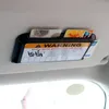 Car Organizer Visor Clip High-Speed ​​IC Card Wielofunkcyjny Tymczasowy Parking Numer telefonu Uchwyt