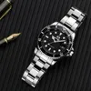 Factory Direct Water Ghost Watch Rotating Black Ghost Calendar Luminous Automatic Mechanical Watch Mäns Klockor Vattentät Q0902