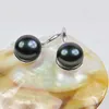 Baumeln Kronleuchter 925 Sterling Silber Vintage Schwarz Süßwasser Perlen Tropfen Ohrringe Für Frau Party Geschenke Perlen Schmuck Großhandel FEIGE