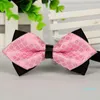 Fashion Man's Engagement wedding ties dress Elegant Adjustable Bow tie Plaid pattern business suit shirt bowtie fashion will and sandy new