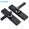 GATERIG Smart Lock Unlock with Fingerprint Password Intelligent Door Lock Home Smart TUYA Inside Digital Lock Door 201013