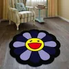 Tappetino per pavimento tappeto girasole tappetino per sedia antiscivolo tappetino stampato 220117