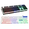 Gaming Tastatur Nachahmung Mechanische Und Maus USB 104 Tastenkappen Russische Gamer Mit Hintergrundbeleuchtung Tastatur1
