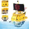 SY6295 One Piece Polar Dykning Pirat Ship Anime Series Bricks Sammansatt Byggnadsblock Utbildningsleksaker för barn Barngåvor Q0723