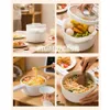 Olayks Multifunction Electric Cooker Multi Flirets Frying Cooking Noodles Pot 1 5L for Home Dormitory2416