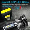 OVEHEL Far CSP CHIPS 20000LM CANBUS 110 W 6000 K H4 LED H7 H1 H3 H8 H9 H11 9005 HB3 9006 HB4 Araba Far Ampuller