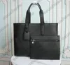 21SS Cabas Voyage Taurillon Shadow M57290 Leather Totes Mens Designers Luxurys Handle Bag Vintage Crossbod