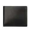 Wholesale Men's wallet short leather card case casual retro black genuine leathers coin purse male 9061