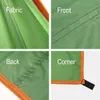 Topp Lander Gear Tält Golv Saver Multi-Functional Tarp Tält Fotavtryck Ground Sheet Beach Picnic Mat för Camping Vandring resa Y0706