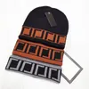 Beanie Moda Chapéus de malha Listrado Knit Amantes Tampão de Rua Homem Manjericão Feijões Crânio Capas Colorido Bucket Hat 3 Cor Top Quality