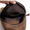 HBP AETOONew Style Chest Bag Men's Small Top Layer Cowhide Retro Crazy Horse Pure Leather