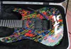 hand paint guitar