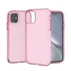 For Iphone 12 Case Clear Cell Phone Cases Strong Protective Crystal Soft TPU Hard PC Back Cover Compatible with Samsung S21 Ultra