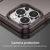 Custodie per cellulari antigiallo per iPhone 12 13 14 15 Pro Max TPU PC Cover trasparente in acrilico antiurto in cristallo