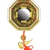 Bagua Spiegel Convex Town House Fortune Taiji Concave-Lens Vliegtuig Home Gate Nine 210611