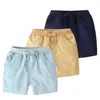 Sommar 2 3 4 6-10 år European American Style Mother Kids / Barnkläder / Bomullskort Shorts för barn Baby Boy 210701