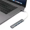 Tipo C Hub 2.0 USB-C 3.1 4 Port Multi Splitter Adaptador OTG para Notebook MacBook Pro Air Imac PC Laptop Acessórios